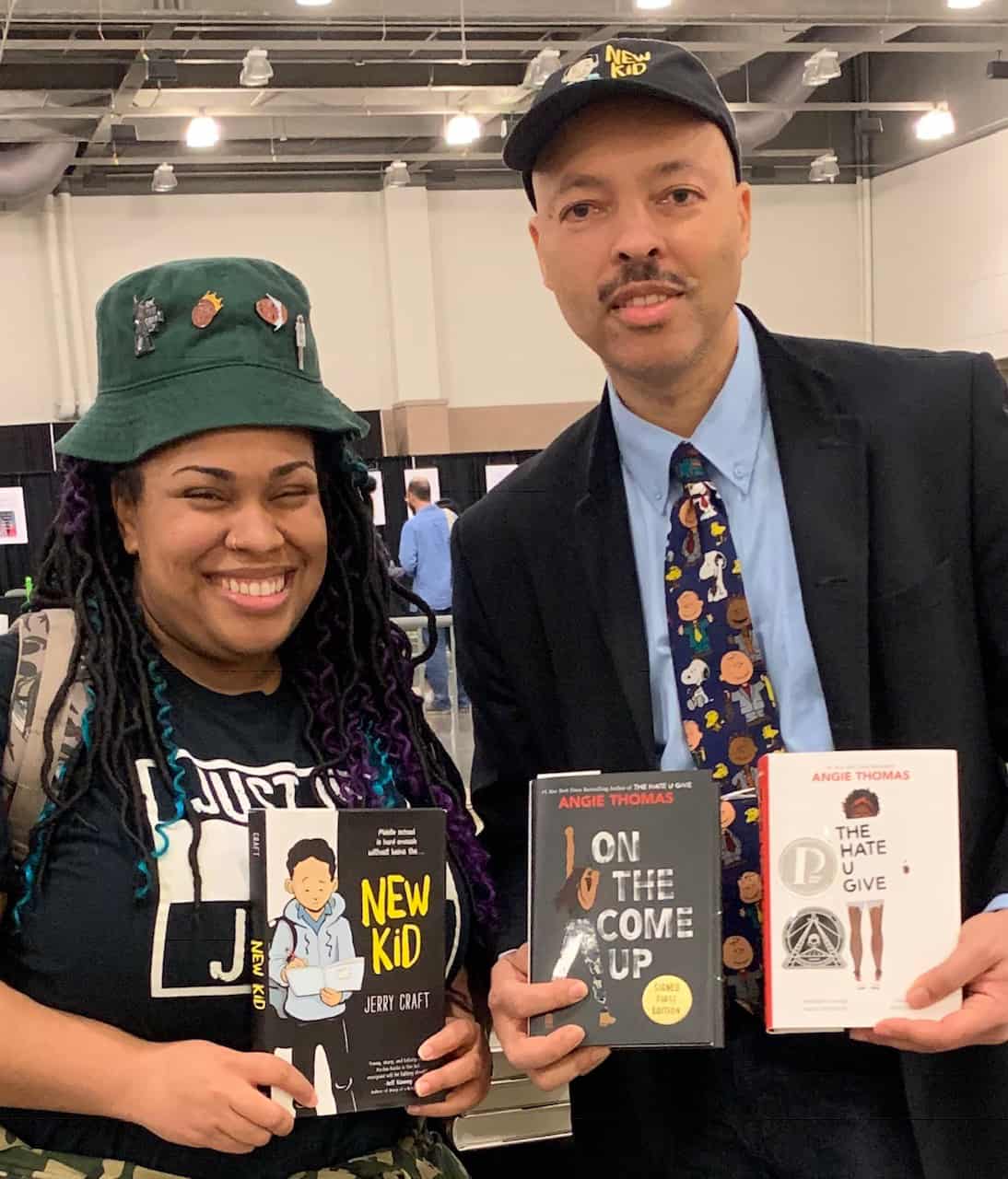 Angie Thomas and Jerry Craft
