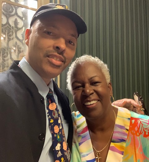 Jerry Craft and Sharon Robinson